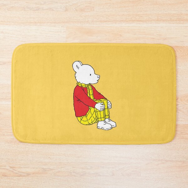 Item preview, Rupert bear sitting down designed and sold by CharmedVille.