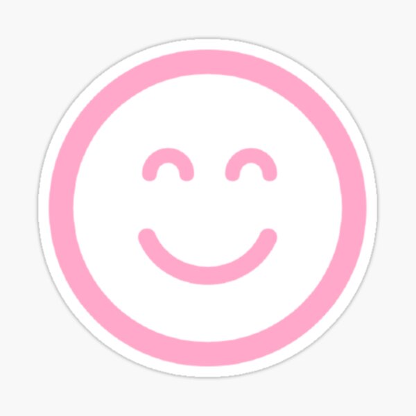 pink smiley face