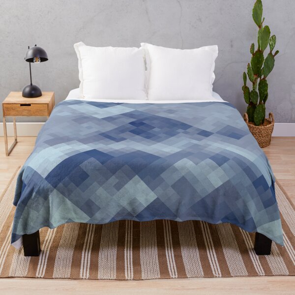 Item preview, Blue Squares designed and sold by Sybille-Yates.