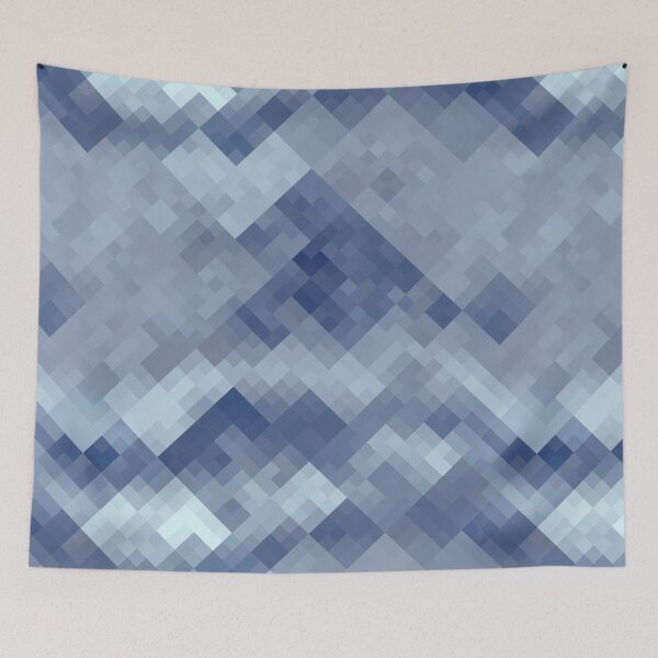 Item preview, Blue Squares designed and sold by Sybille-Yates.