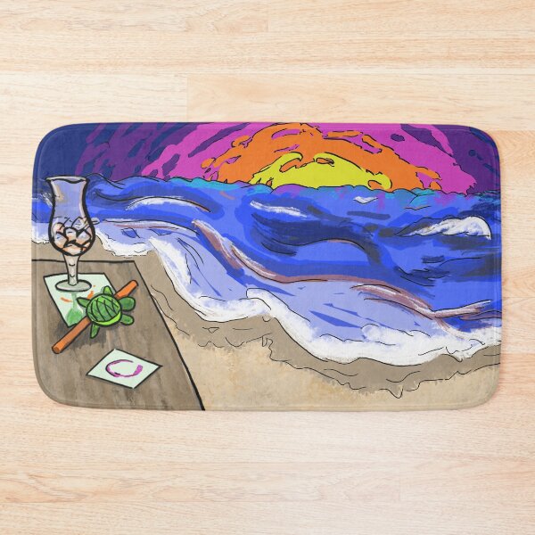 Item preview, Beach scene designed and sold by CrossDrops.
