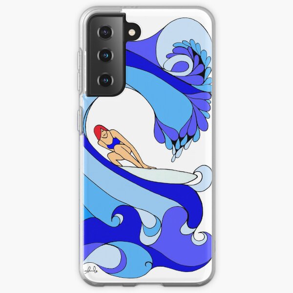 Surfer Girl Samsung Galaxy Soft Case