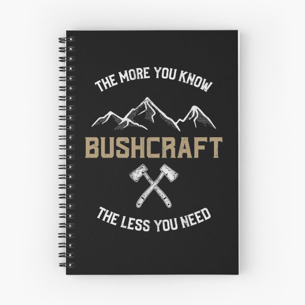 Item preview, Distressed Bushcraft Survival Skills for Bushcrafters Hikers designed and sold by gymdrunk.