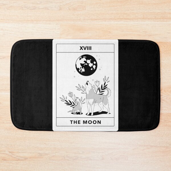 Item preview, The Moon Tarot Card designed and sold by LadyZodiac.