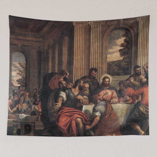 Item preview, Easter: Maundy Thursday, Last Supper by Benedetto Caliari  designed and sold by The Great  Art.