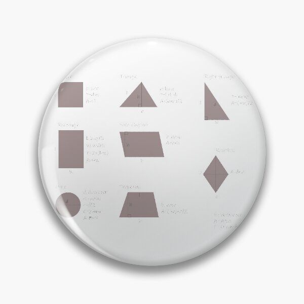 Item preview, the area and the perimeter formula-pack of stickers designed and sold by CSouissi.