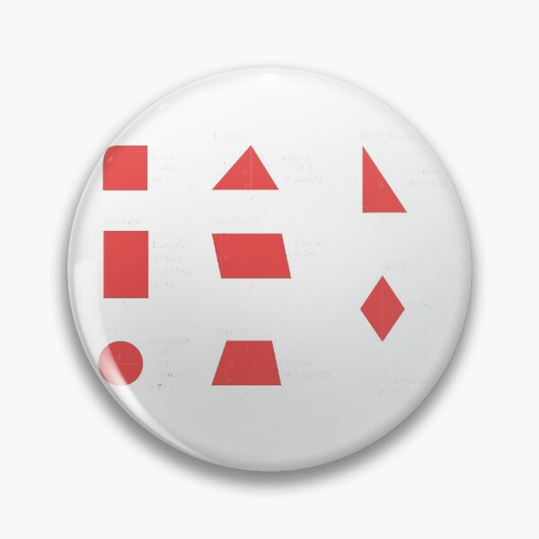 Item preview,  the area and the perimeter formula-pack of stickers designed and sold by CSouissi.