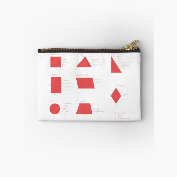 Item preview,  the area and the perimeter formula-pack of stickers designed and sold by CSouissi.