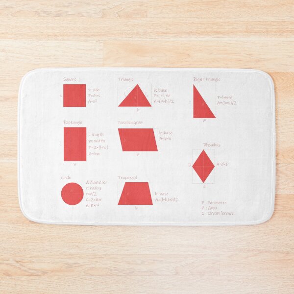 Item preview,  the area and the perimeter formula-pack of stickers designed and sold by CSouissi.