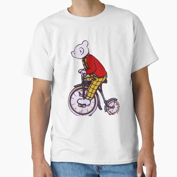 Item preview, El viejo oso Rupert en bicicleta designed and sold by nostalgia-store.
