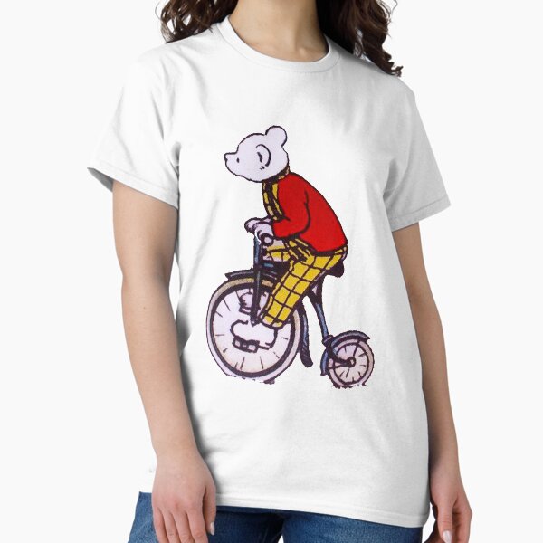 Item preview, El viejo oso Rupert en bicicleta designed and sold by nostalgia-store.