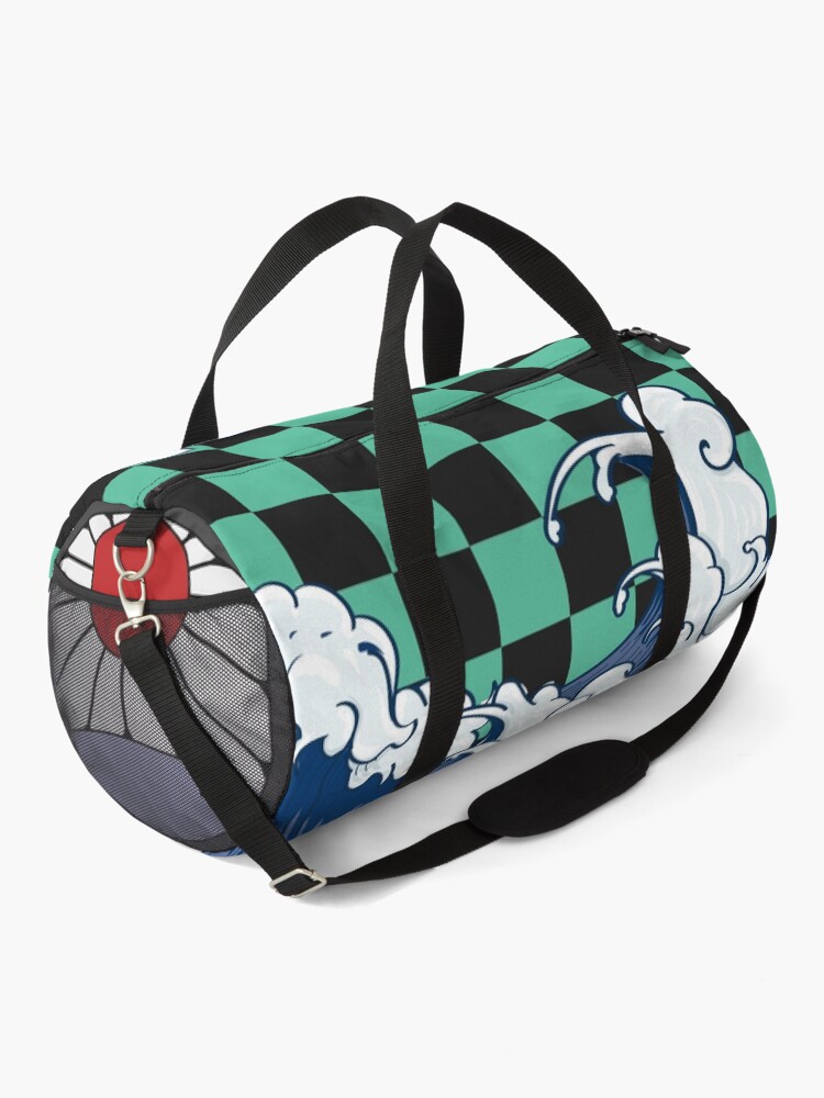 Alternate view of Tanjiro Demon Slayer Design Duffle Bag