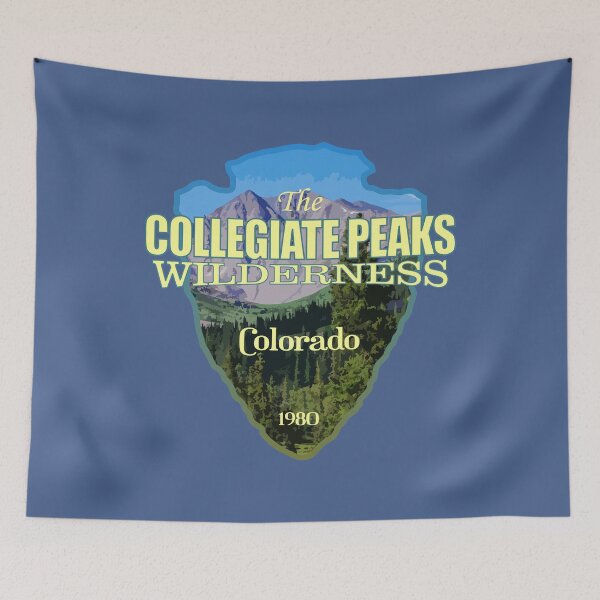 Item preview, Collegiate Peaks Wilderness (arrowhead) designed and sold by curranmorgan.
