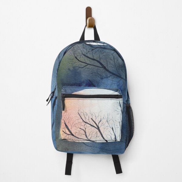 Item preview, Winter Moon Watercolor designed and sold by MeadowView.
