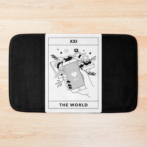 Item preview, The World Tarot Card designed and sold by LadyZodiac.