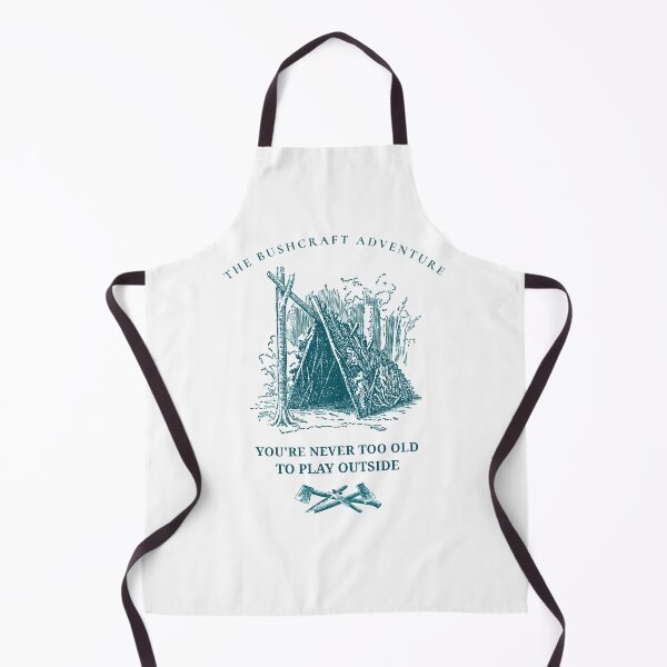 Item preview, Bushcraft, Never too Old to Play Outside designed and sold by gymdrunk.