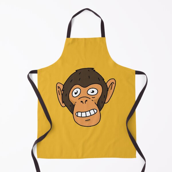 Item preview, Cartoon Chimpanzee designed and sold by smileygoblin.