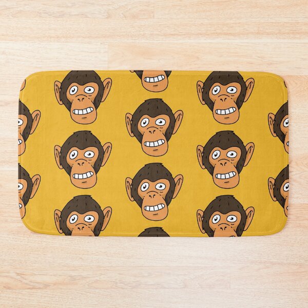 Item preview, Cartoon Chimpanzee designed and sold by smileygoblin.