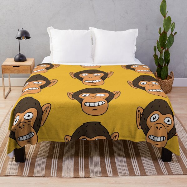 Item preview, Cartoon Chimpanzee designed and sold by smileygoblin.
