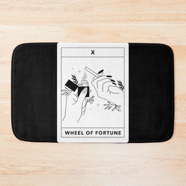 Item preview, Wheel Of Fortune Tarot Card designed and sold by LadyZodiac.