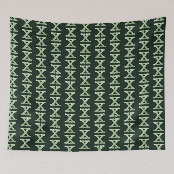 Item preview, Initial 'X' with Jade TILE designed and sold by synchro2070.