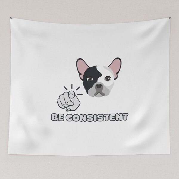 Item preview, Be Consistent - Cute Dog Point at You designed and sold by wakluz90.