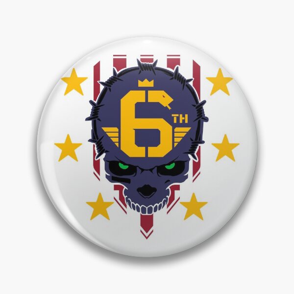 Item preview, Sixth Street Logo (Cyberpunk Gang) designed and sold by Joshessel.