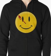 Watchmen Smiley Zipped Hoodie