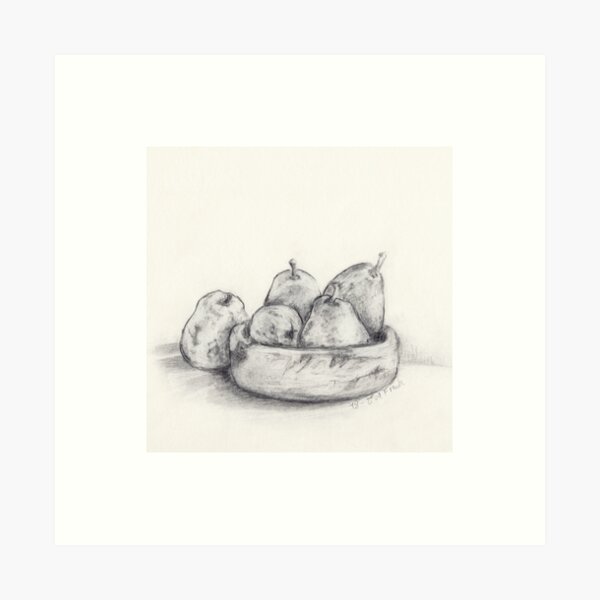 Fruit bowl Art Print
