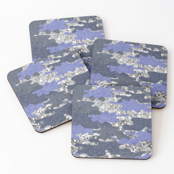 Item preview, Silver midnight Camouflage  designed and sold by aboniteblanc.