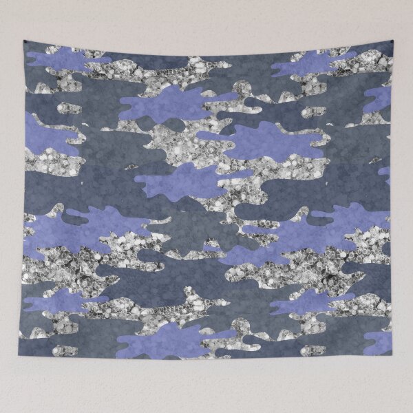 Item preview, Silver midnight Camouflage  designed and sold by aboniteblanc.