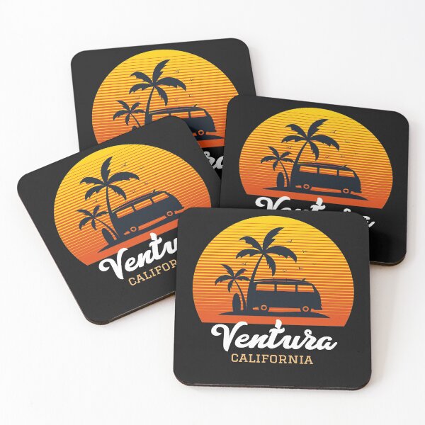 Item preview, Vintage Downtown Ventura Retro Sunset designed and sold by Jacksonsmerch.