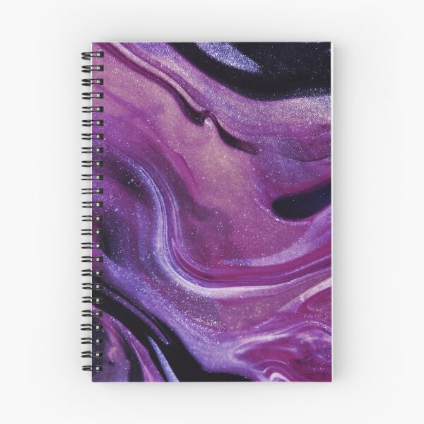 Item preview, glitter purple and pink paint pour marbling mix designed and sold by The Red Shop.