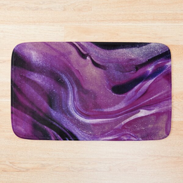Item preview, glitter purple and pink paint pour marbling mix designed and sold by The Red Shop.