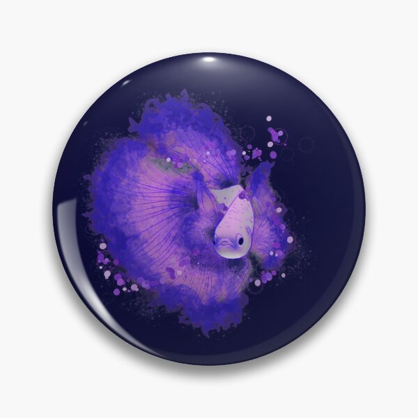 Item preview, Indigo Blue Betta designed and sold by Infinitymid8.