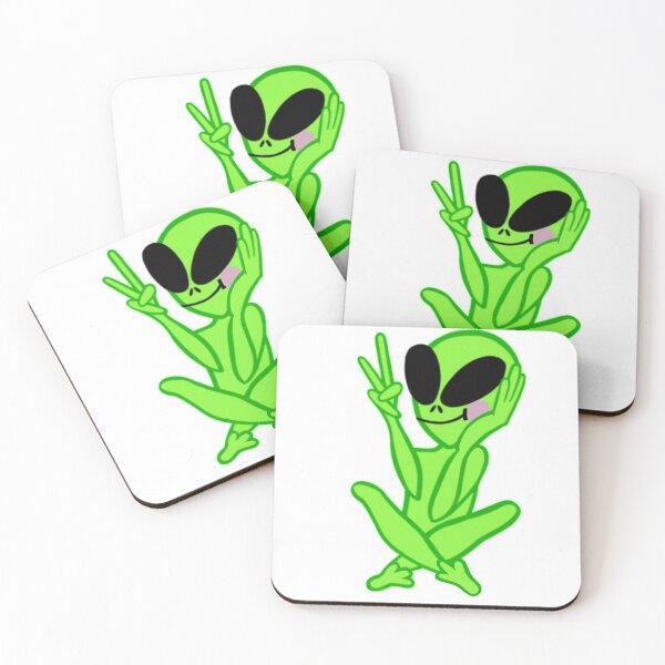 Item preview, Peace Out Alien designed and sold by acalovich.