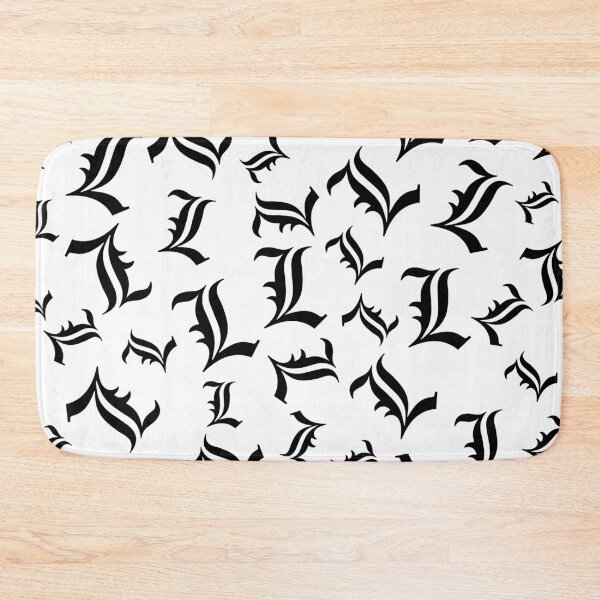 Item preview, L – Old English Initial Black Letter L Pattern  designed and sold by Typeglyphs.