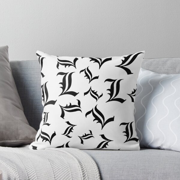 Item preview, L – Old English Initial Black Letter L Pattern  designed and sold by Typeglyphs.