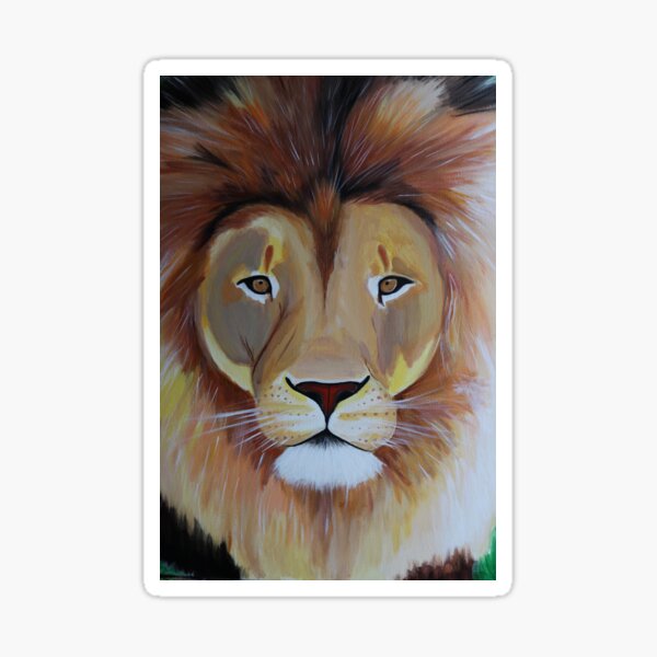 Lion’s Mane Sticker