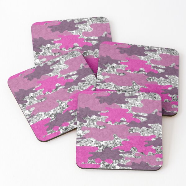 Item preview, Silver Pink Camouflage  designed and sold by aboniteblanc.