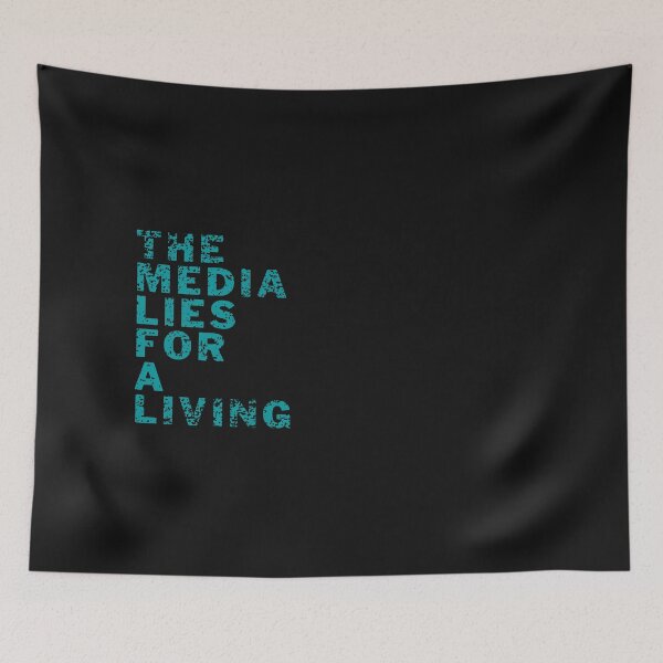 Item preview, The media lies for a living designed and sold by NomadMessenger.