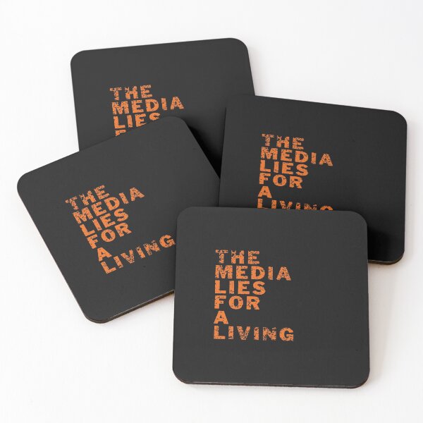 Item preview, The media lies for a living designed and sold by NomadMessenger.