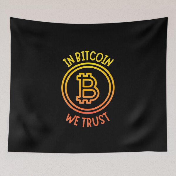 Item preview, In bitcoin we trust designed and sold by Custom Shop.