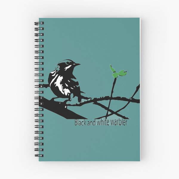 Item preview, Terrific Black and White warbler designed and sold by Rosa Elena Albornoz Mendez.