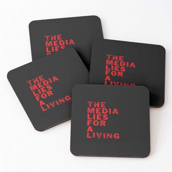 Item preview, The media lies for a living designed and sold by NomadMessenger.