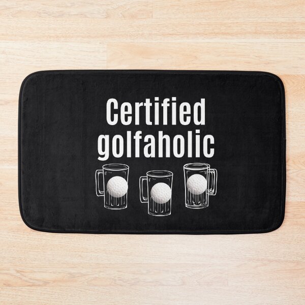 Item preview, "Certified Golfaholic" . . . for Golf lovers who are addicted to the game. designed and sold by JoelsCorner.