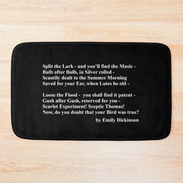 Item preview, Emily Dickinson Fan Poetry Reader Gift Poem Writer designed and sold by Creekman Designs.