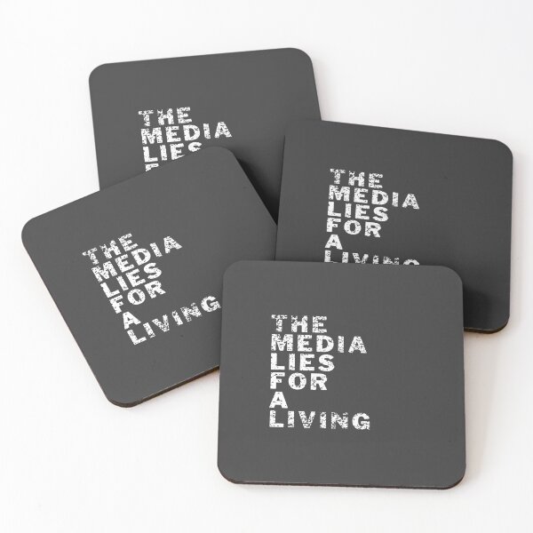 Item preview, The media lies for a living designed and sold by NomadMessenger.