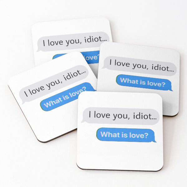 Item preview, I Love You...What Is Love designed and sold by SticksTooSlick.