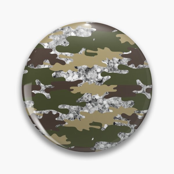 Item preview, Silver  Military Camouflage  designed and sold by aboniteblanc.